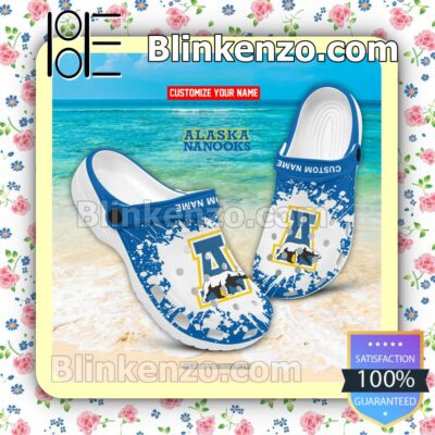 Alaska Nanooks Crocs Sandals Slippers