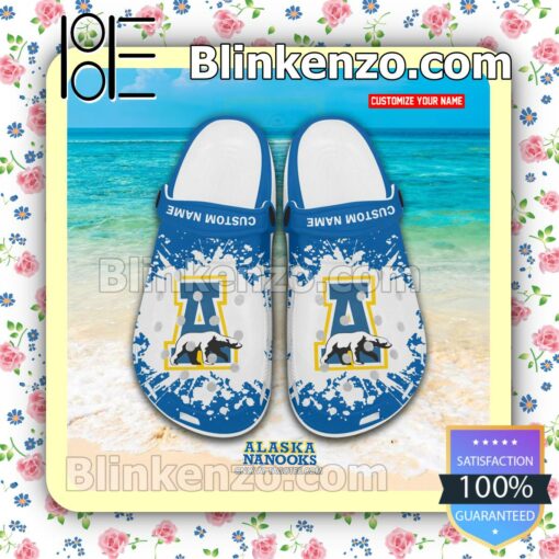 Alaska Nanooks Crocs Sandals Slippers a