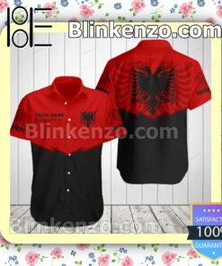 Albania Shqiperia Personalized Jacket Polo Shirt