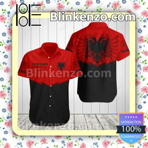 Albania Shqiperia Personalized Jacket Polo Shirt