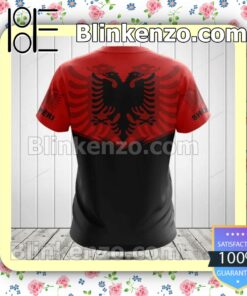 Rating Albania Shqiperia Personalized Jacket Polo Shirt