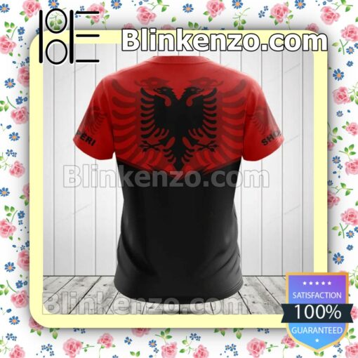 Rating Albania Shqiperia Personalized Jacket Polo Shirt