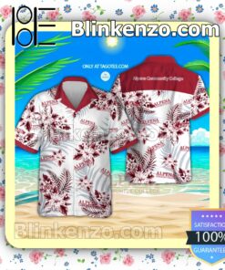 Alpena Community College Summer Aloha Shirt