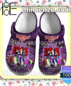Backstreet Boys Dna Purple Fan Crocs Shoes a