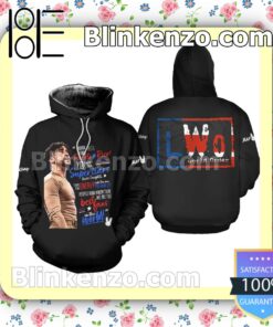Bad Bunny Wwe Thank You Puerto Rico You Were The Superstars Zip-up Hoodie