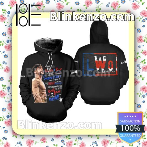 Mother's Day Gift Bad Bunny Wwe Thank You Puerto Rico You Were The Superstars Zip-up Hoodie