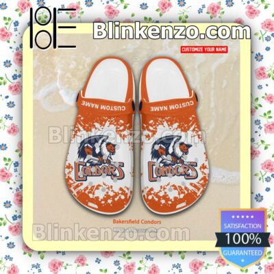 Bakersfield Condors Crocs Sandals Slippers a