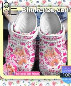 Barbie Girl Personalized Fan Crocs Shoes