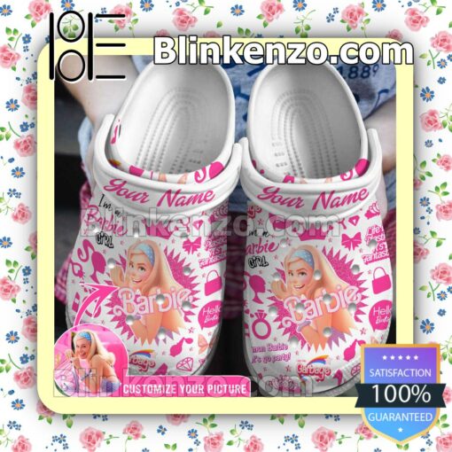 Barbie Girl Personalized Fan Crocs Shoes