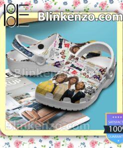 Bee Gees Band Fan Crocs Shoes a