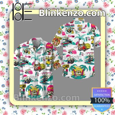 Blink 182 Pattern Men Summer Shirt