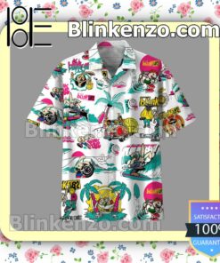Best Shop Blink 182 Pattern Men Summer Shirt