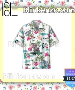 Official Blink 182 Skull Surf Men Summer Shirt