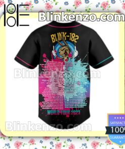 Mother's Day Gift Blink-182 World Tour 2023 Personalized Hip Hop Jerseys