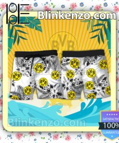 Borussia Dortmund UEFA Beach Aloha Shirt a