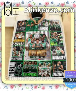 Absolutely Love Boston Celtics Advance To The Nba Finals Fan Quilt