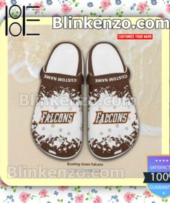 Bowling Green Falcons Crocs Sandals Slippers a