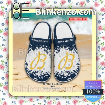 Breitling Watch Crocs Sandals a