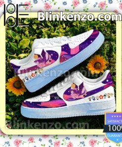 Bts Whale And Univers With Flowers Nike Sneakers