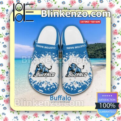 Buffalo NCAA Crocs Sandals a