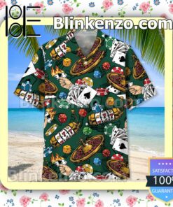 Casino Vintage Men Summer Shirt