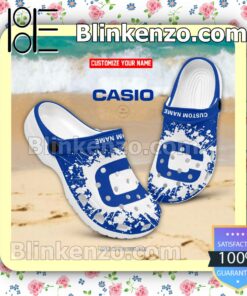Casio Watch Crocs Sandals