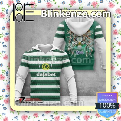 Adorable Celtic F.c Back To Back Champions Dafabet Jacket Polo Shirt