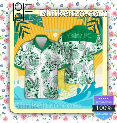 Celtic FC UEFA Beach Aloha Shirt