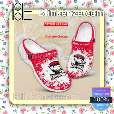 Charlotte Checkers Crocs Sandals Slippers