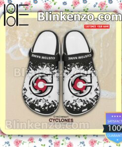Cincinnati Cyclones Crocs Sandals Slippers a
