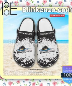 Cleveland Monsters Crocs Sandals Slippers a
