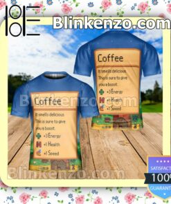 Coffee It Smells Delicious This Is Sure To Give You A Boost Short Sleeve Tee