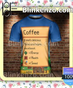 Father's Day Gift Coffee It Smells Delicious This Is Sure To Give You A Boost Short Sleeve Tee