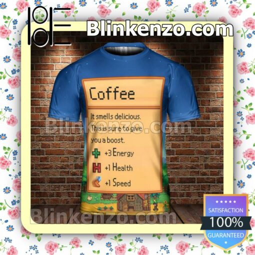 Father's Day Gift Coffee It Smells Delicious This Is Sure To Give You A Boost Short Sleeve Tee