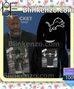 Detroit Lions Brad Holmes Villain Men Crewneck Sweatshirts