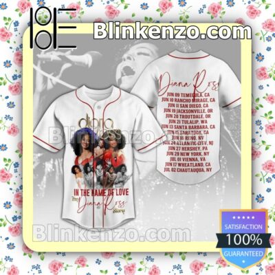 Diana Ross In The Name Of Love The Diana Ross Story Hip Hop Jerseys