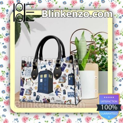 Doctor Who Pattern Leather Bag