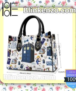 Very Good Quality Doctor Who Pattern Leather Bag