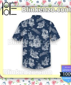 Ships From USA Doctor Who Pattern Navy Men Summer Shirt