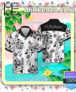 FK Partizan UEFA Beach Aloha Shirt