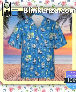 Gorgeous Fallout 76 Nuclear Winter Summer Beach Men Summer Shirt