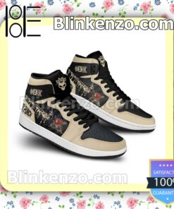 Five Finger Death Punch Nike Men's Basketball Shoes b