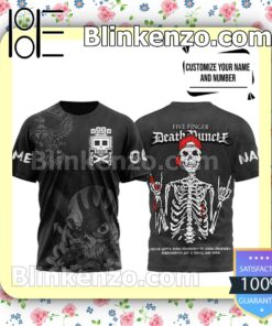 Five Finger Death Punch Skeleton You've Gotta Burn Somebody To Learn Somebody Personalized Jacket Polo Shirt