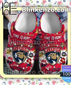 Florida Panthers Time To Hunt Fan Crocs Shoes