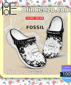 Fossil Watch Crocs Sandals