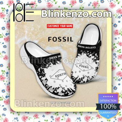 Fossil Watch Crocs Sandals