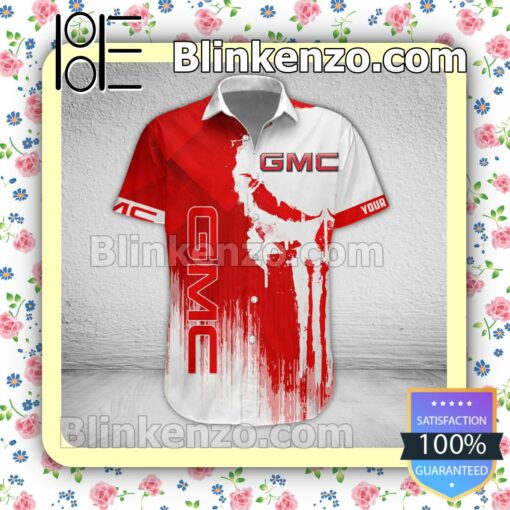 GMC Punisher Skull Casual Shirts a