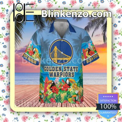 Esty Golden State Warriors Toucans Bird Men Summer Shirt