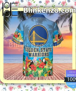 All Over Print Golden State Warriors Toucans Bird Men Summer Shirt