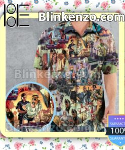 Awesome Grand Theft Auto Scenes Men Summer Shirt